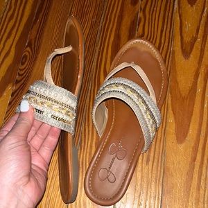 Beaded sandals